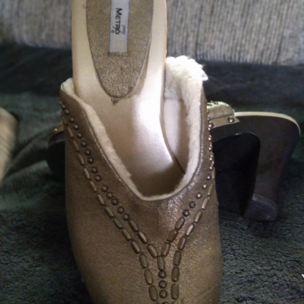 Metallic mules - Picture 3 of 13